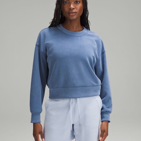 lululemon athletica Tops - Softstreme Perfectly Oversized Cropped Crew